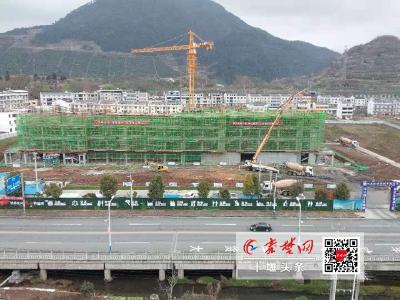 主楼建设近半！十堰在建规模最大乡镇医疗项目建设进展来了