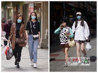 周日天气晴好 气温突破27℃ 市民清凉出行