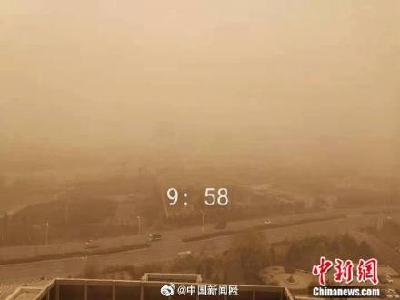 内蒙古多地再遭沙尘暴袭击：呼和浩特一栋楼7分钟被“淹没”