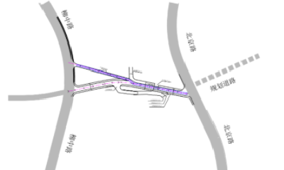 上海路至北京路连接线道路工程规划方案公示 将新建2条路