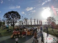 国庆假期首日，近郊游受欢迎