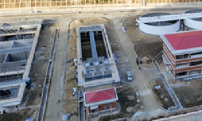 神定河龙洞沟污水处理厂一期建设完工 进入试通水阶段