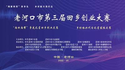 直播| 老河口市第三届回乡创业大赛决赛