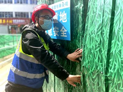 施工人员武彪：连续9年