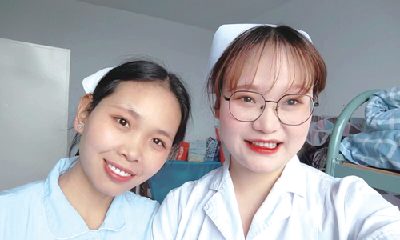 市中西医结合医院护士姊妹花：妹妹追随姐姐并肩奋战护理一线