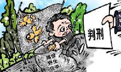 这起案件在龙湖国家湿地公园公开开庭，被告当场被判刑！