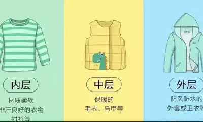 早晚温差大 娃穿得多就不会着凉？医生:捂热易让孩子感冒