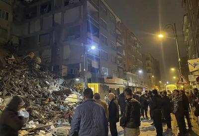 7.8级强震致土叙两国至少200人遇难，灾区正遭遇暴风雪 