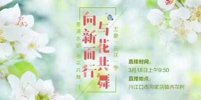 直播丨向新而行 与花共舞--万象“三花”季