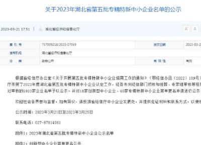 十堰经开区新增11家“专精特新”企业 截至目前已有39家