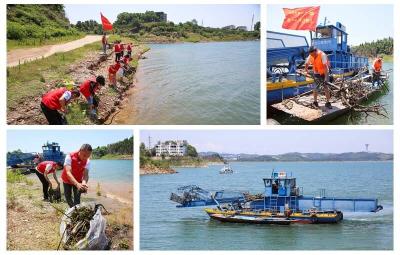 《库区清漂在行动》系列报道①丹江口市大坝街道移民新村社区：下好“一盘棋”共织“一张网”