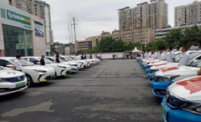 “爱心送考”即将出发！亨运万顺达出租车公司56台车明日启程