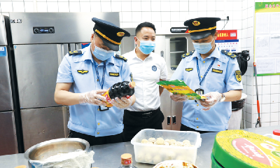 保障食品安全 为中高考护航