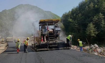 “郧白路”建设按下快进键 通车后郧西至商南县车程仅1个小时