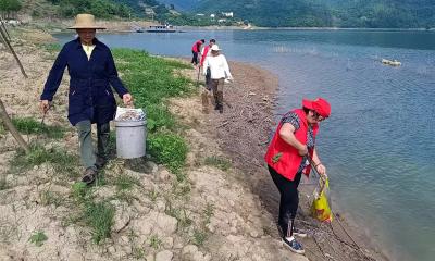 文明河流 | 竹山县上庸镇：“文明河流”观察 我们在行动