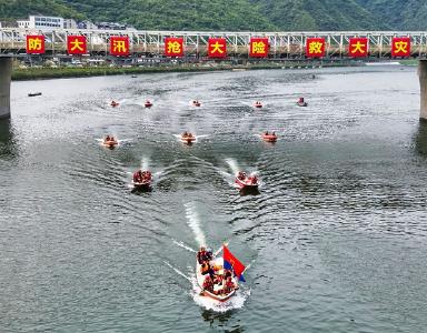 水陆空联动！十堰这场综合演练太震撼了......