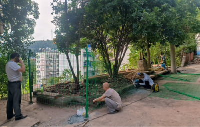 汉江路街道七里社区：墙体开裂存风险，紧急处理消隐患