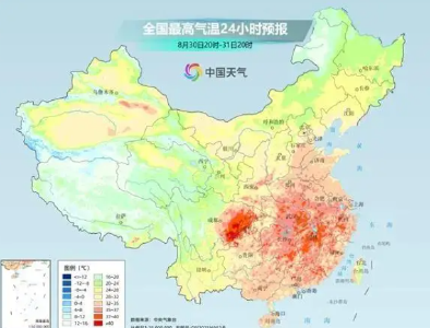 新一轮高温将开启多地再冲40℃ 有地方高温日数已达52天