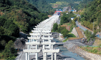 十巫南高速公路建设“进度条”刷新