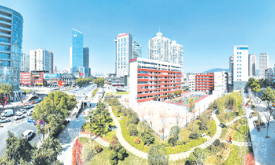 闲置空地变身口袋公园