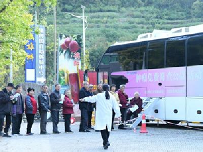 国药东风总医院为张湾区1100余人进行癌症公益筛查