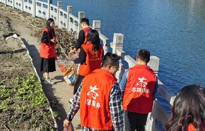 文明河流 | 郧阳区胡家营镇：志愿护水在行动