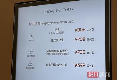 金价大涨冲上热搜！记者实探：不少金店促销降价吸引客流