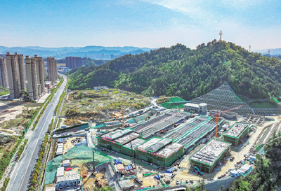 14座构（建）筑物主体全面完工 市城东水厂8月底具备进水条件