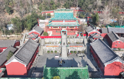 武当山紫霄宫部分区域暂停对外开放