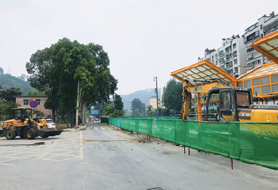 马家河路6月底改造完工