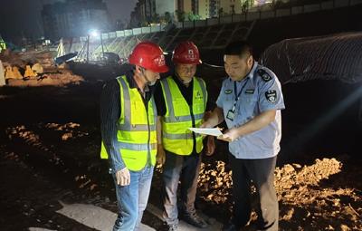 十堰夜查10家建筑工地，大部分工地“静悄悄”