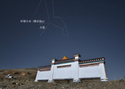 16日至18日火星与轩辕十四“不期而遇”
