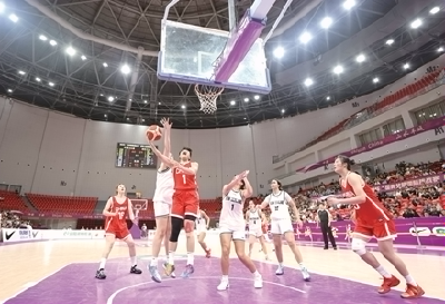 国青女篮国际挑战赛首次会战十堰