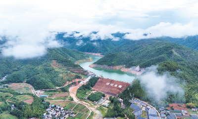 滔河流域风景如画