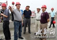 长江委副主任魏山忠考察丹江口大坝加高工程