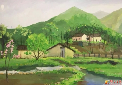 长江职业学院学生赴郧西上津写生优秀作品展