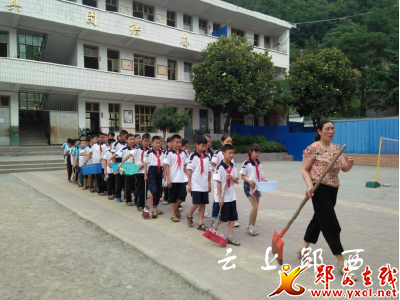 香口乡：争当文明使者，共建美丽家园