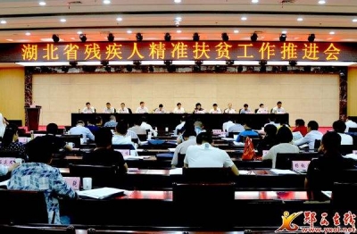 全省残疾人精准扶贫工作推进会在郧西召开 