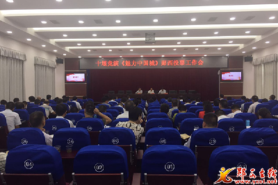 我县召开十堰竞演《魅力中国城》投票专题会议