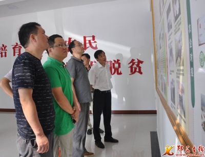 武昌区发改委来香口开展帮扶调研