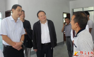 省发改委副主任刘海军调研郧西易地搬迁