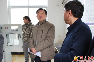 市政府副秘书长贾学云调研我县河长制工作