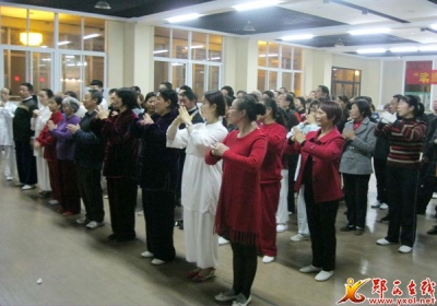 武当功夫传人王师兴来郧西传道授课