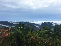 三官洞美景：天地一线  云海碧浪