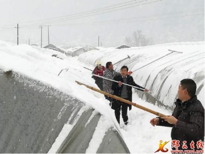 香口乡干群携手奋力抗雪救灾