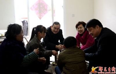 副市长赵哲赴我县调研慰问