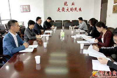 张涛赴人社部汇报对接劳务协作工作