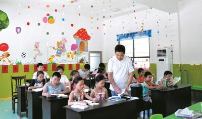 家长舒心 孩子开心 ——记河夹镇龙窝村托管所