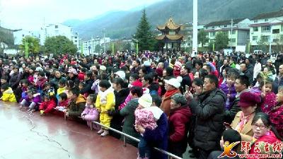 店子镇首届旅游年货节红红火火