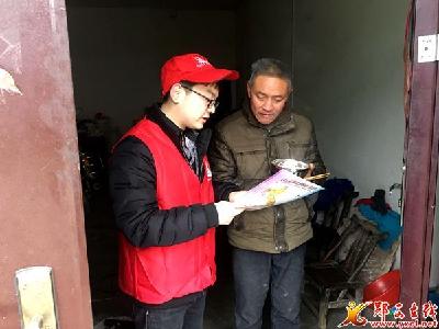 店子镇积极开展禁鞭宣传提升居民环保意识